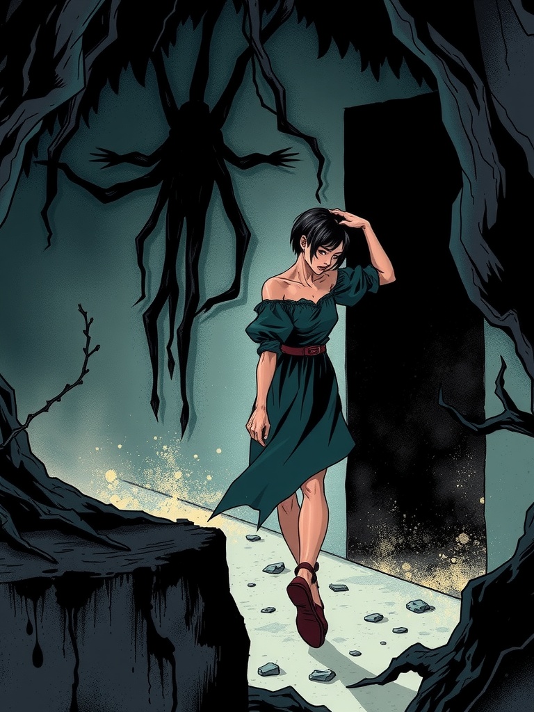 Panel 2: Something had changed — they could all feel it.
